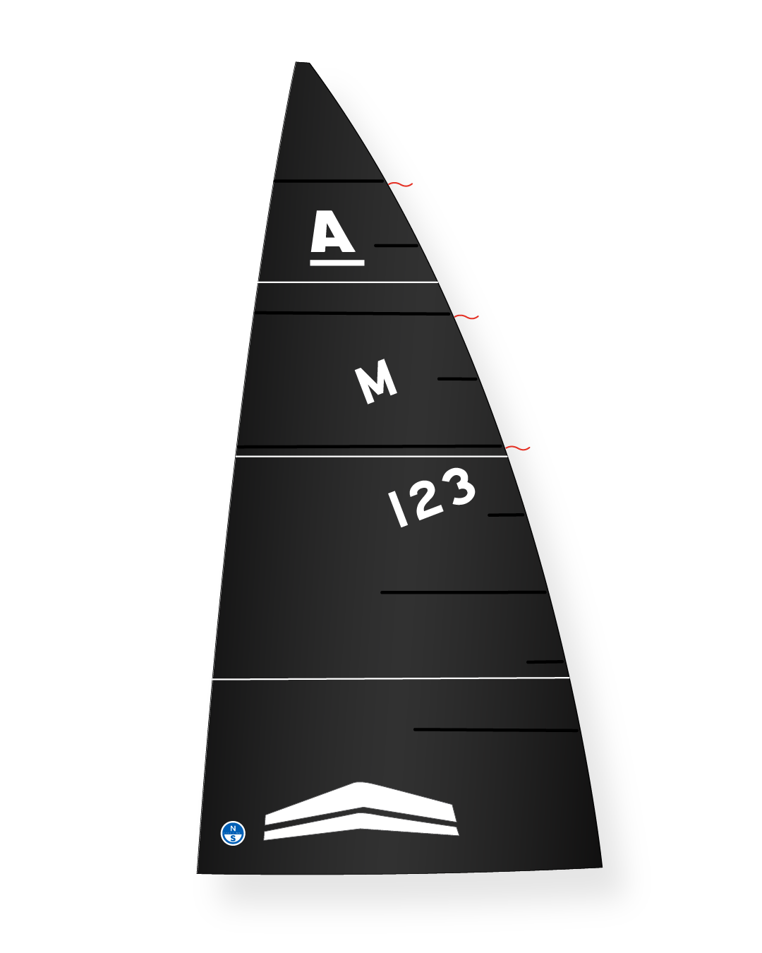 A Scow 3Di Mainsail