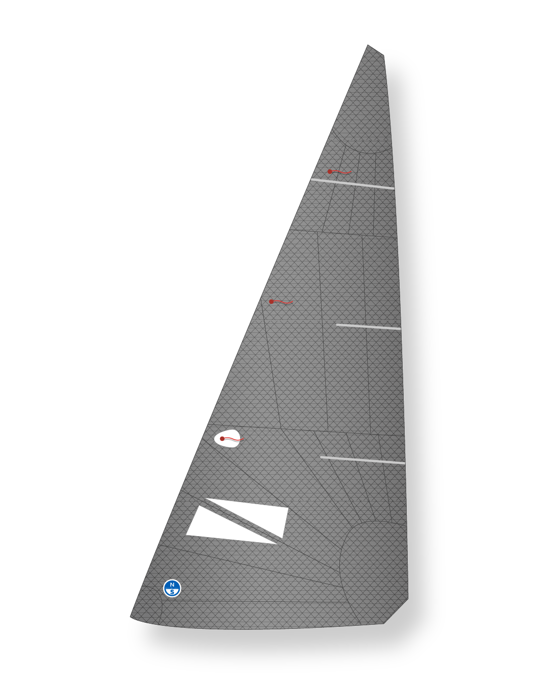 E Scow J-4 Jib