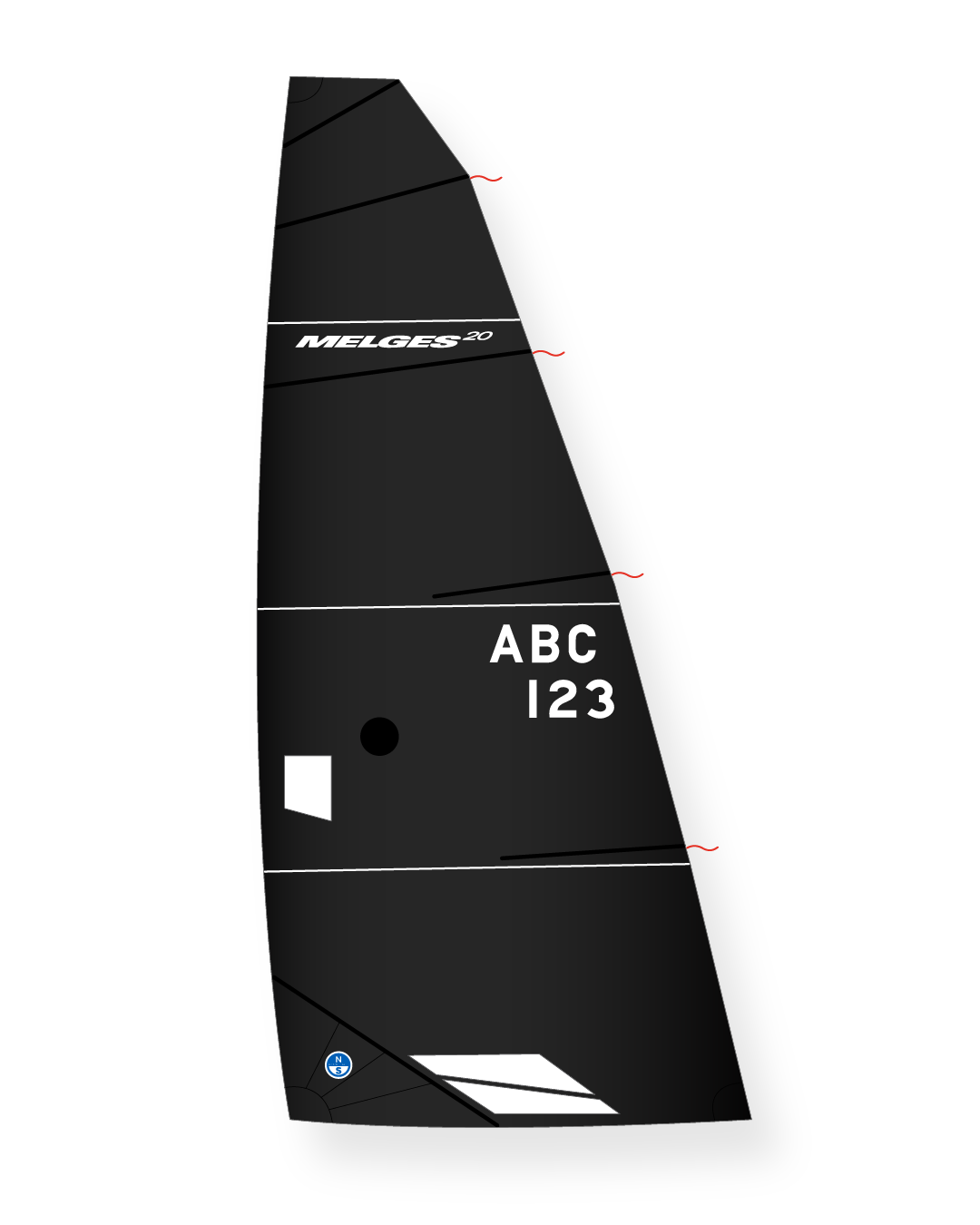 MELGES 20 Mi-3 MAINSAIL