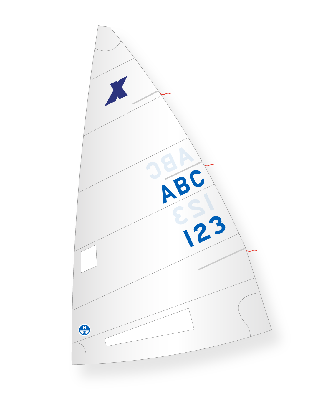 X Boat Powerzone Mainsail