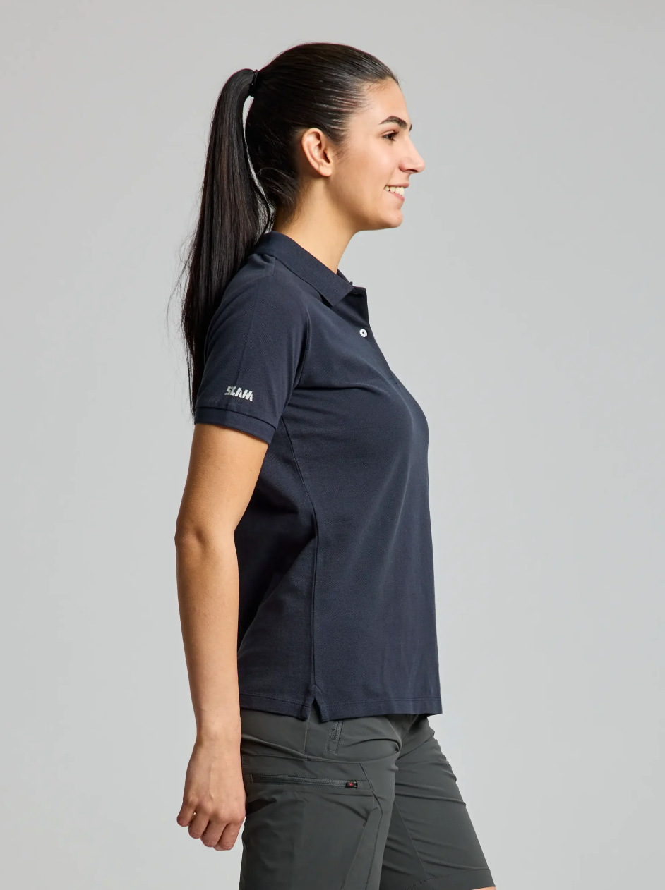 SLAM x Melges Women's Deck Polo Short Sleeve