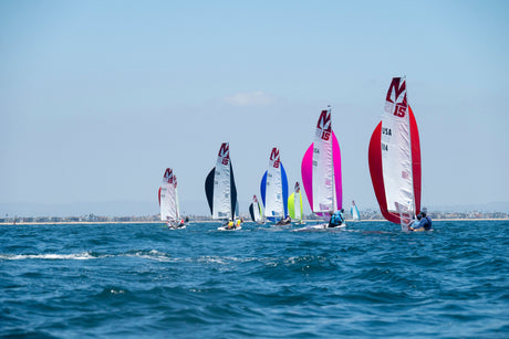 Melges 15 Fleet Battles Through Varied Conditions at Long Beach Race Week