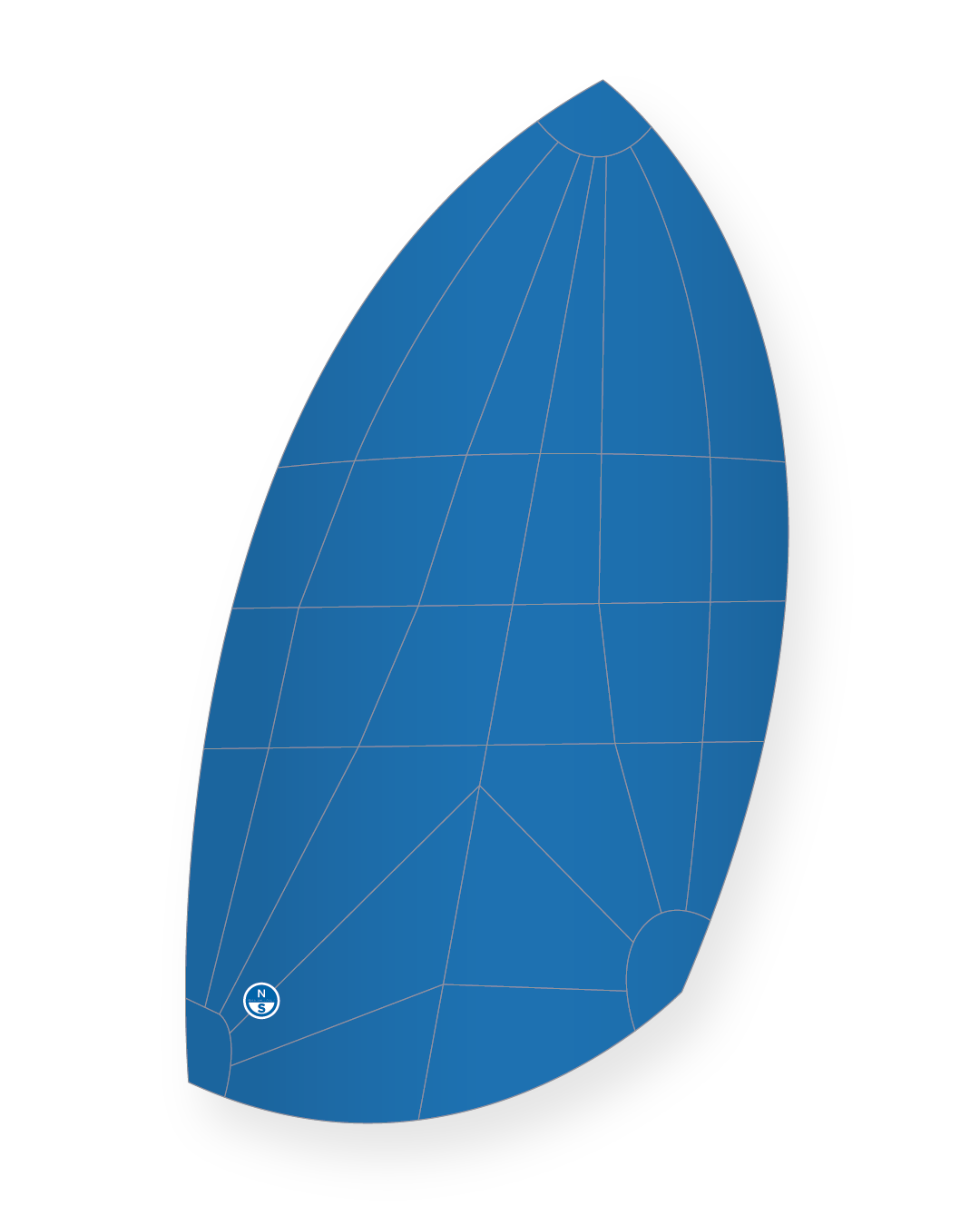 A Scow Whimper Spinnaker