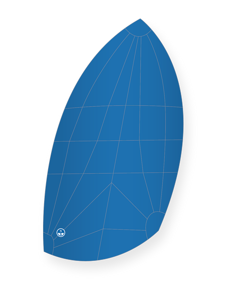 A Scow Whimper Spinnaker