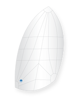 A Scow Whimper Spinnaker