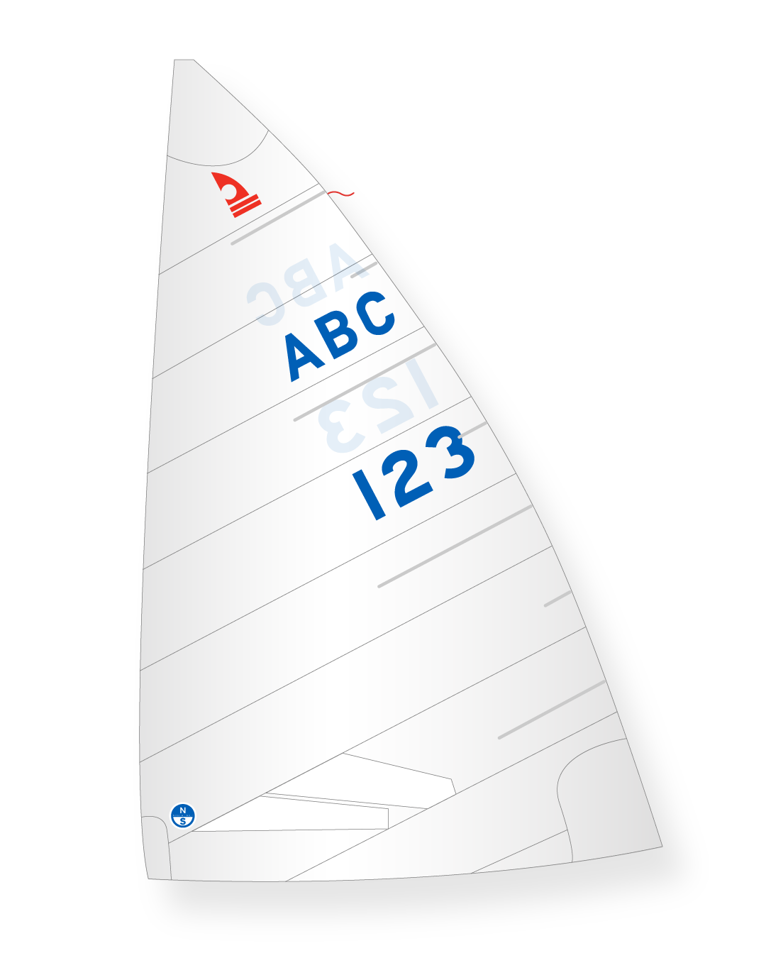 C Scow Harecut + Mainsail