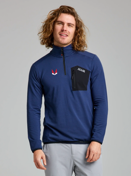 SLAM x Melges Active Light Grid Fleece