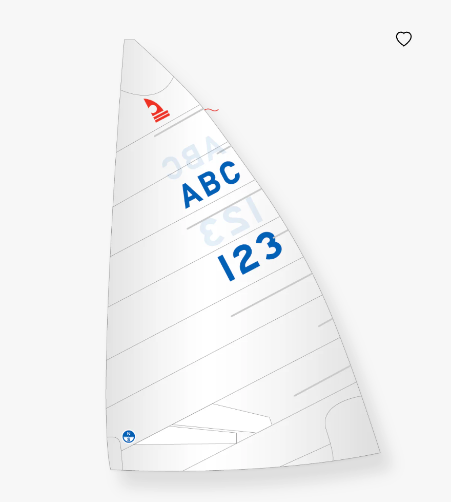 C Scow I-1 Gold Mainsail