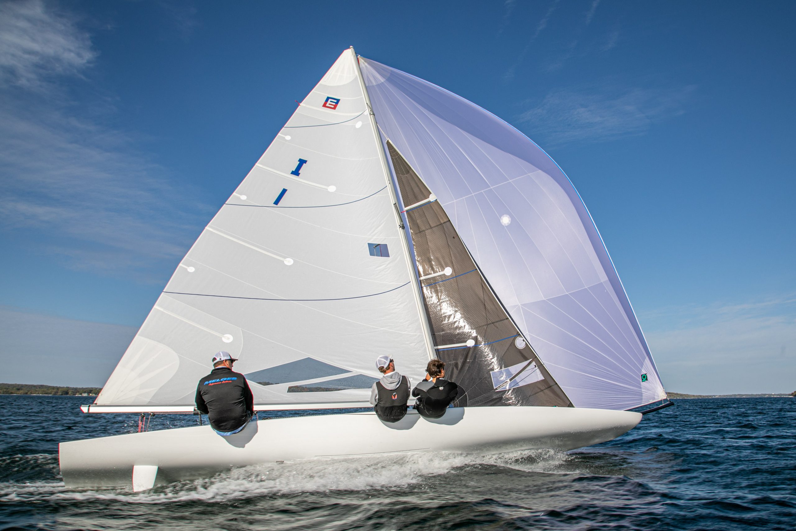 racing scow sailboat