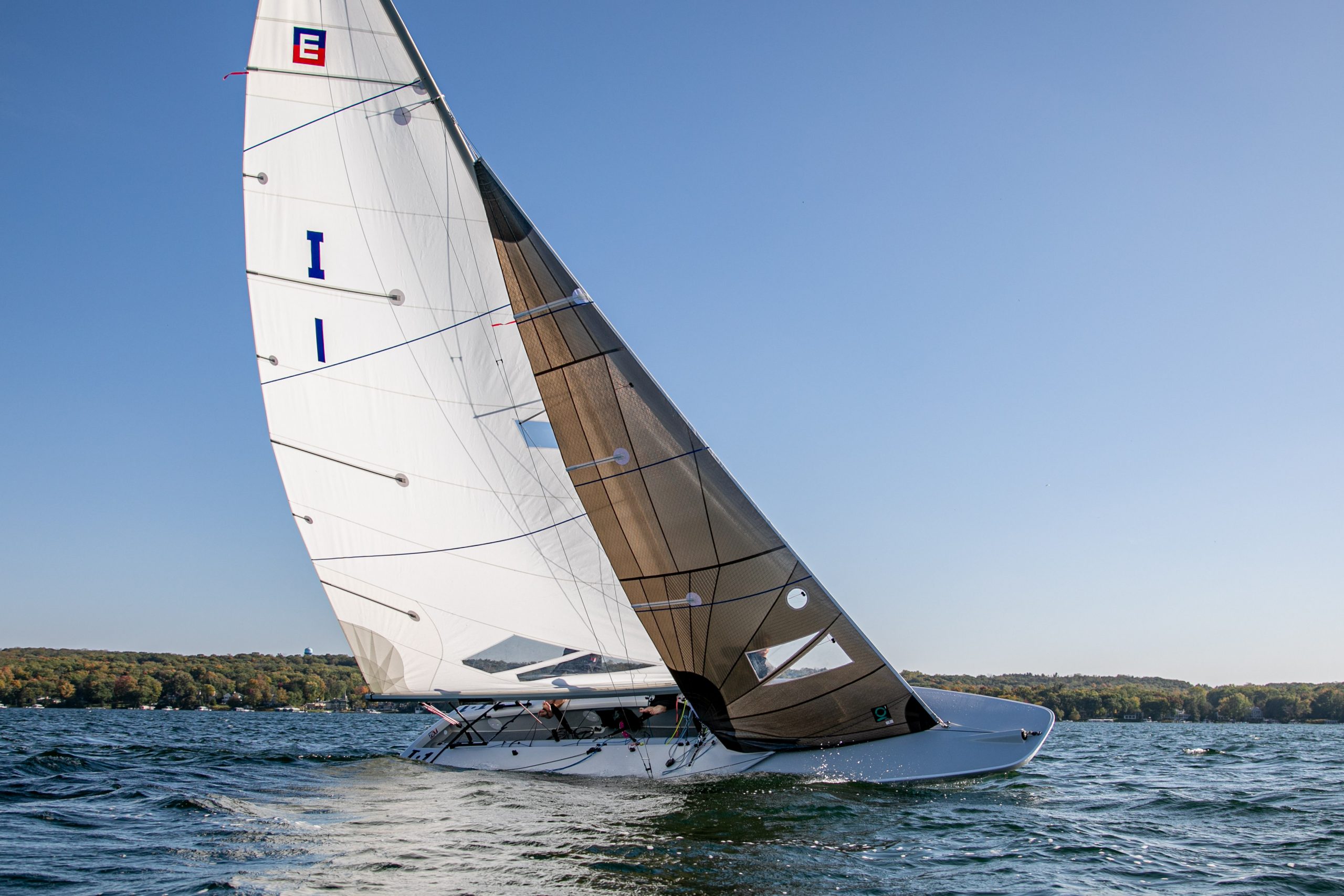 racing scow sailboat